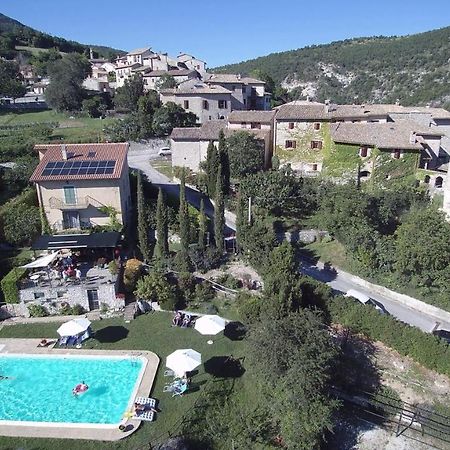 Agriturismo Roccagelli Vallo di Nera Zewnętrze zdjęcie