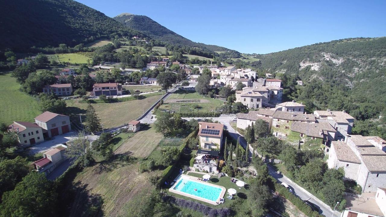 Agriturismo Roccagelli Vallo di Nera Zewnętrze zdjęcie