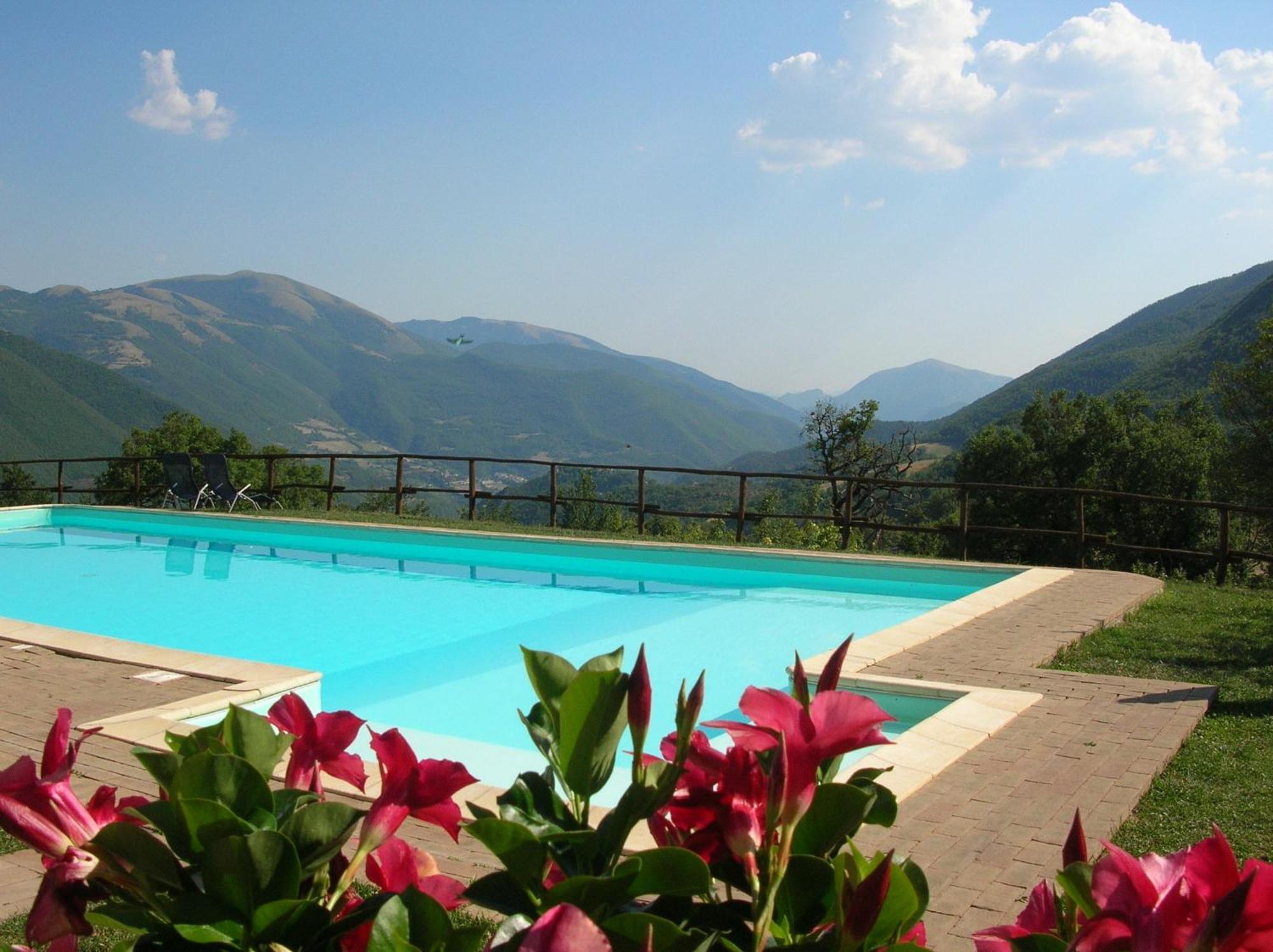 Agriturismo Roccagelli Vallo di Nera Zewnętrze zdjęcie