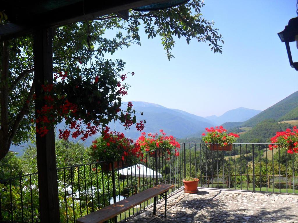 Agriturismo Roccagelli Vallo di Nera Zewnętrze zdjęcie