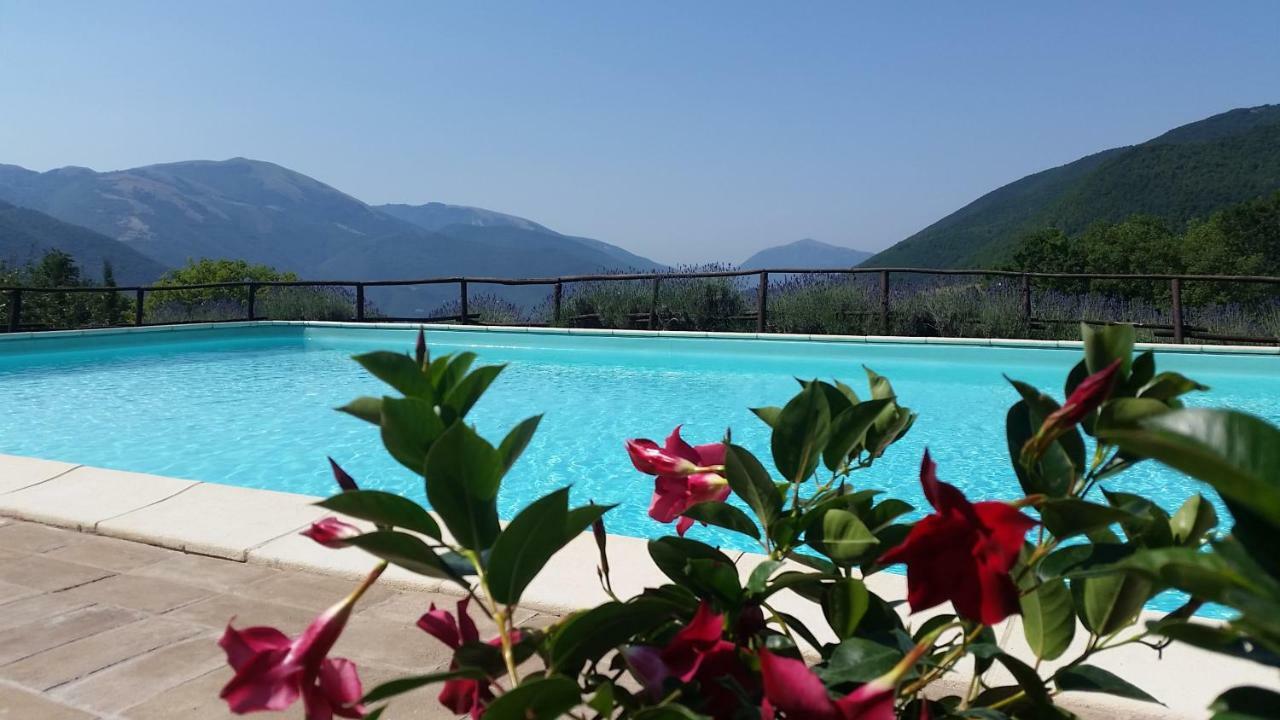 Agriturismo Roccagelli Vallo di Nera Zewnętrze zdjęcie
