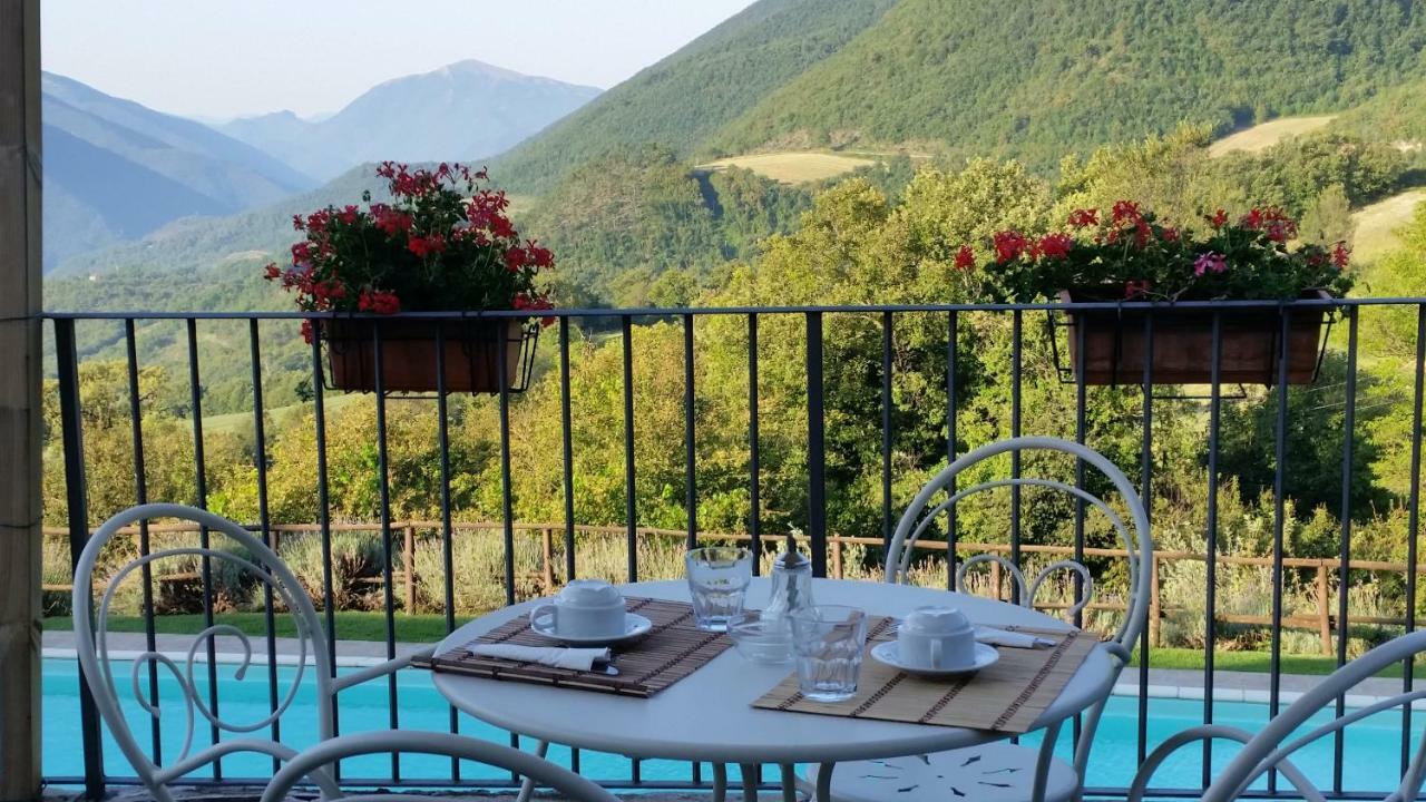 Agriturismo Roccagelli Vallo di Nera Zewnętrze zdjęcie