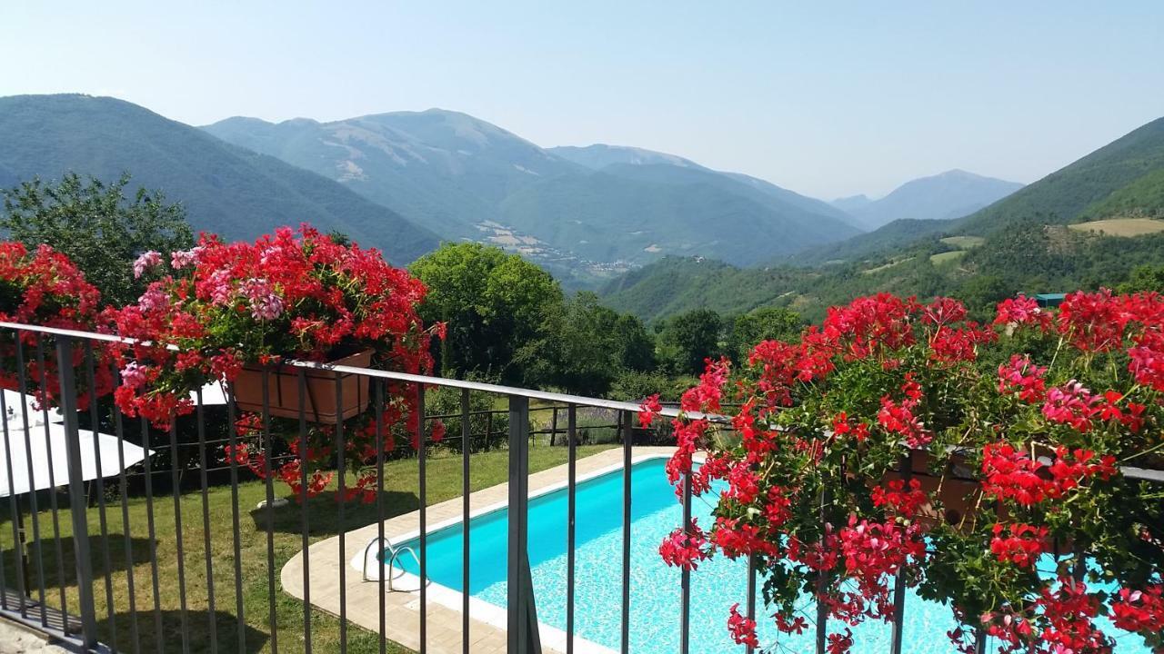 Agriturismo Roccagelli Vallo di Nera Zewnętrze zdjęcie