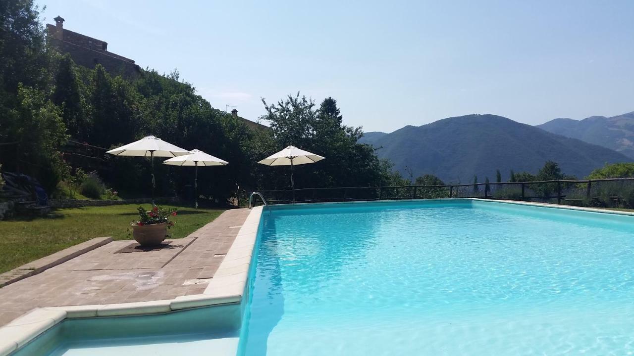 Agriturismo Roccagelli Vallo di Nera Zewnętrze zdjęcie